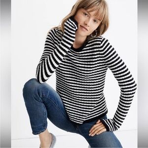 MADEWELL Colette Sweater in Leamore Stripe